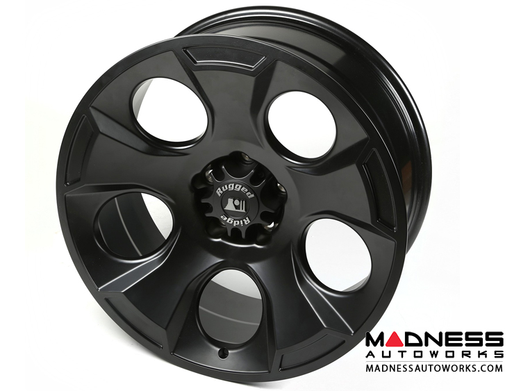 Jeep Wrangler JL Drakon Wheel - 20x9" - Black Satin